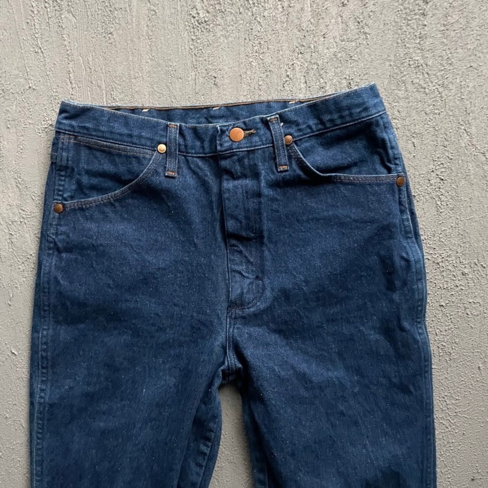 Vintage Cowboy Cut Slim‎ Fit Jeans Men 30x34 Blue 90s Wrangler
